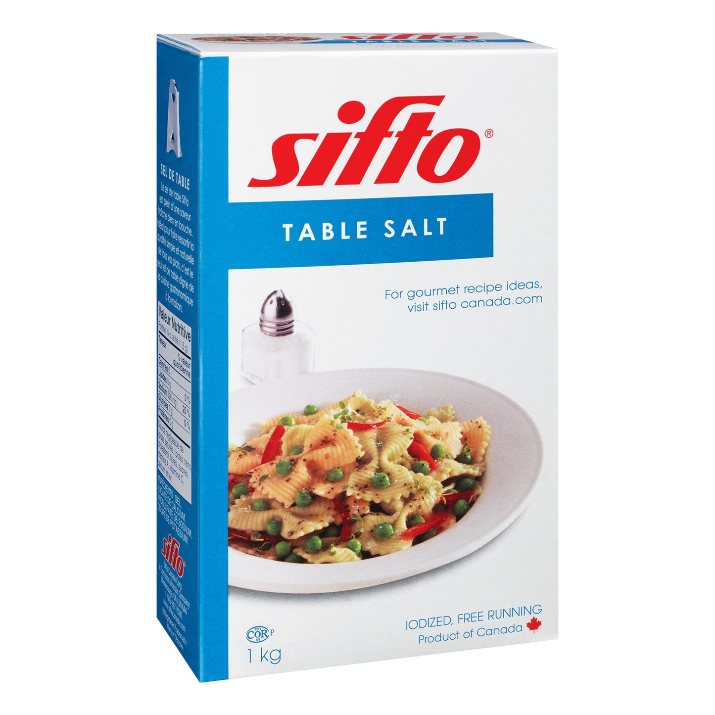 Sifto Table Salt, 3 × 1 kg - image 3