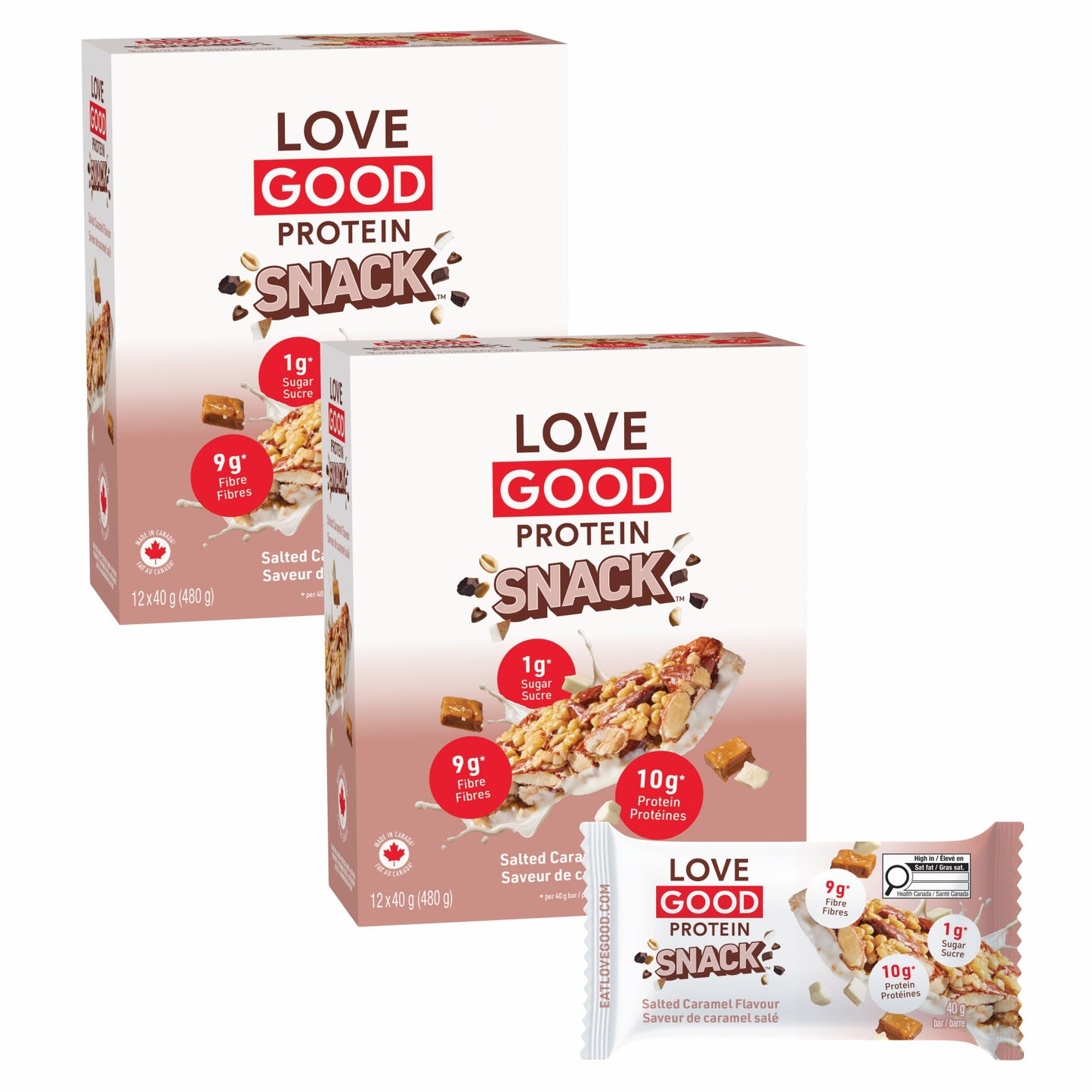 Love Good Fats Chewy Nutty, Nut Bars, 24 × 40 g - image 6