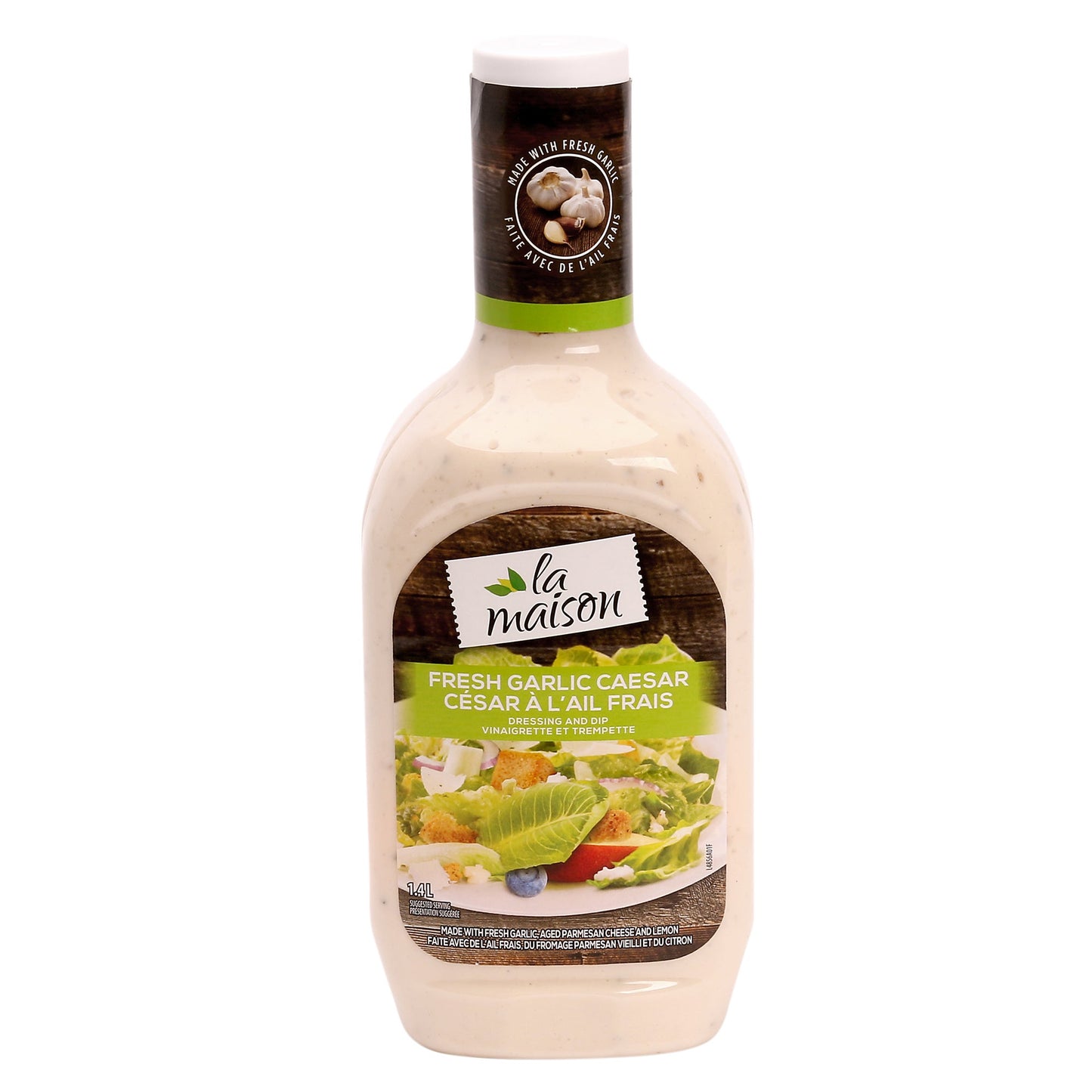La Maison Fresh Garlic Caesar Dressing, 1.4 L - image 1