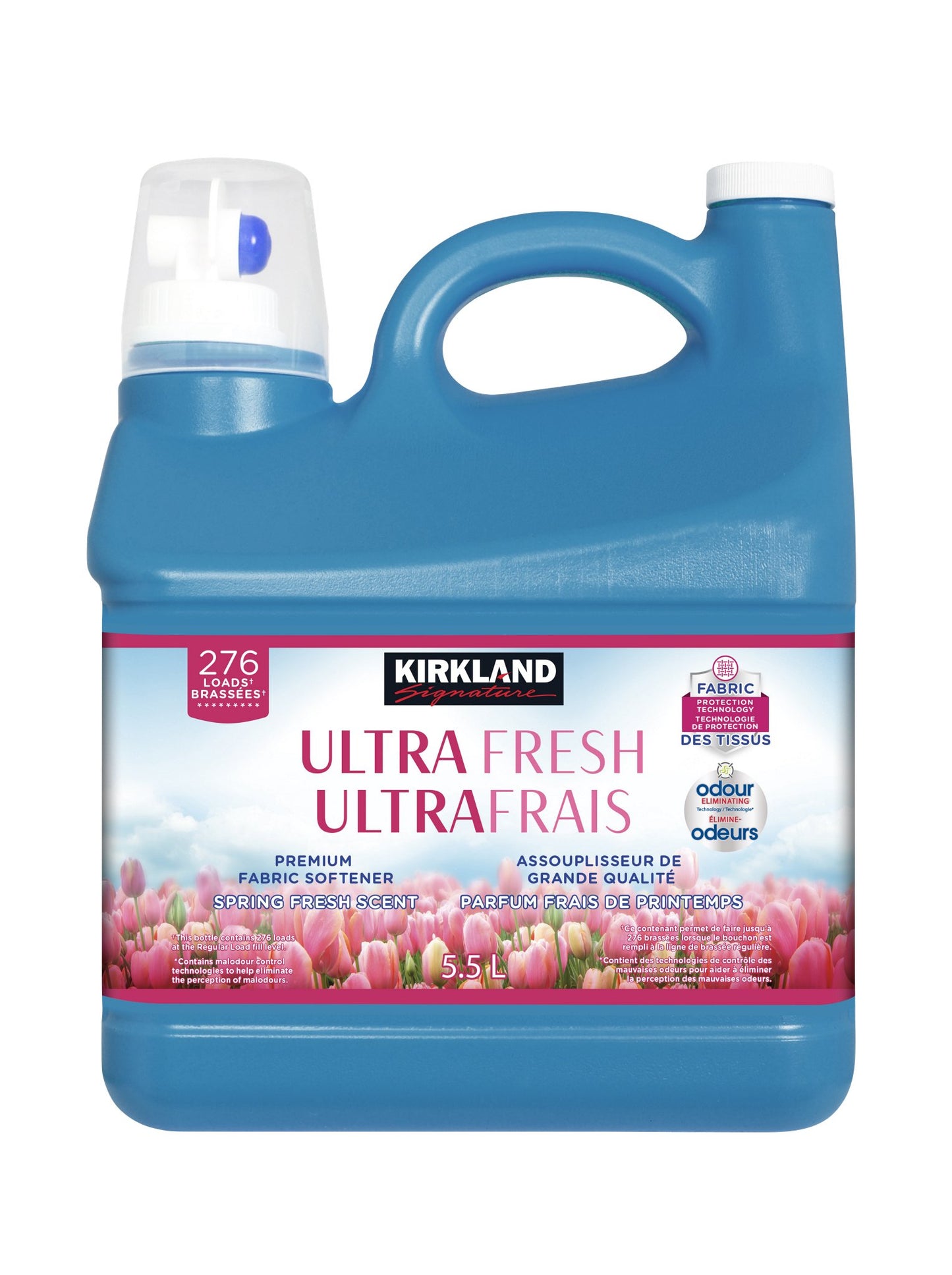 Kirkland Signature Fabric Conditioner Spring Scent, 276 Washloads - image 1