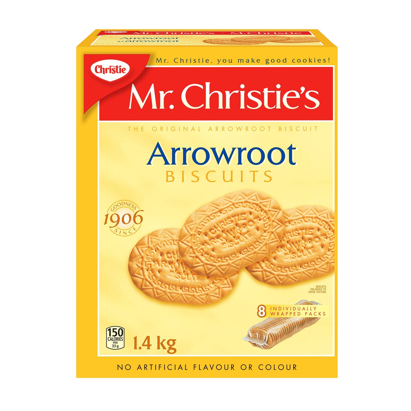 Mr. Christie's Arrowroot Biscuits, 1.4 kg — product image
