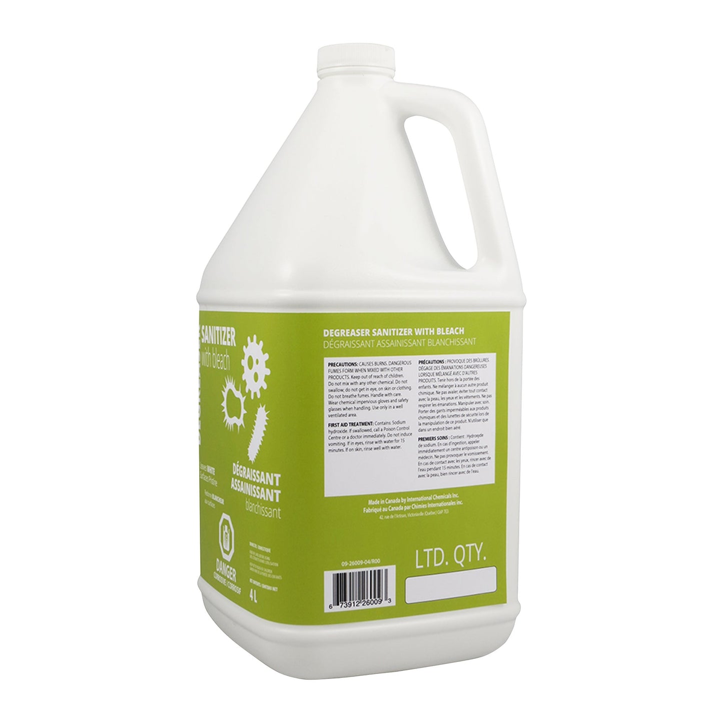 Chimisol Degreaser Sanitizer with Bleach, 4 L - image 2