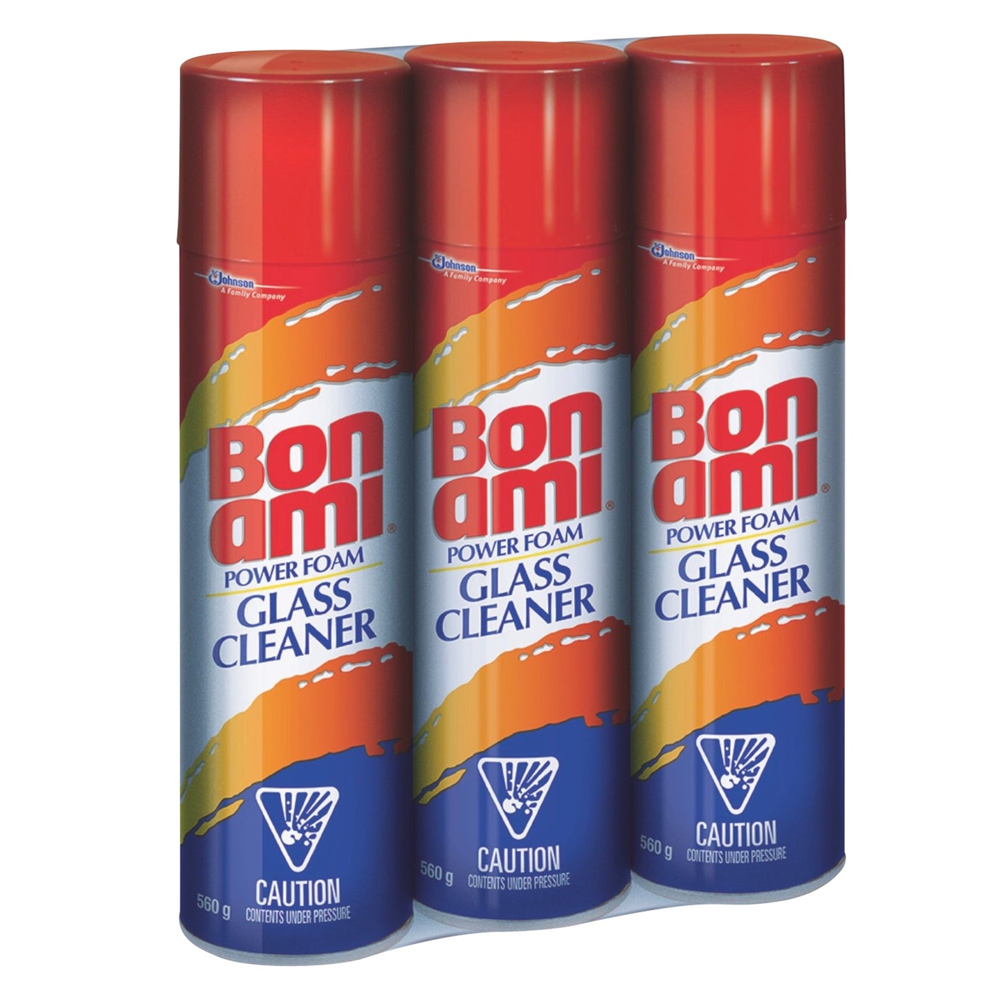 Bon Ami Power Foam Glass Cleaner, Pack of 3 - image 2