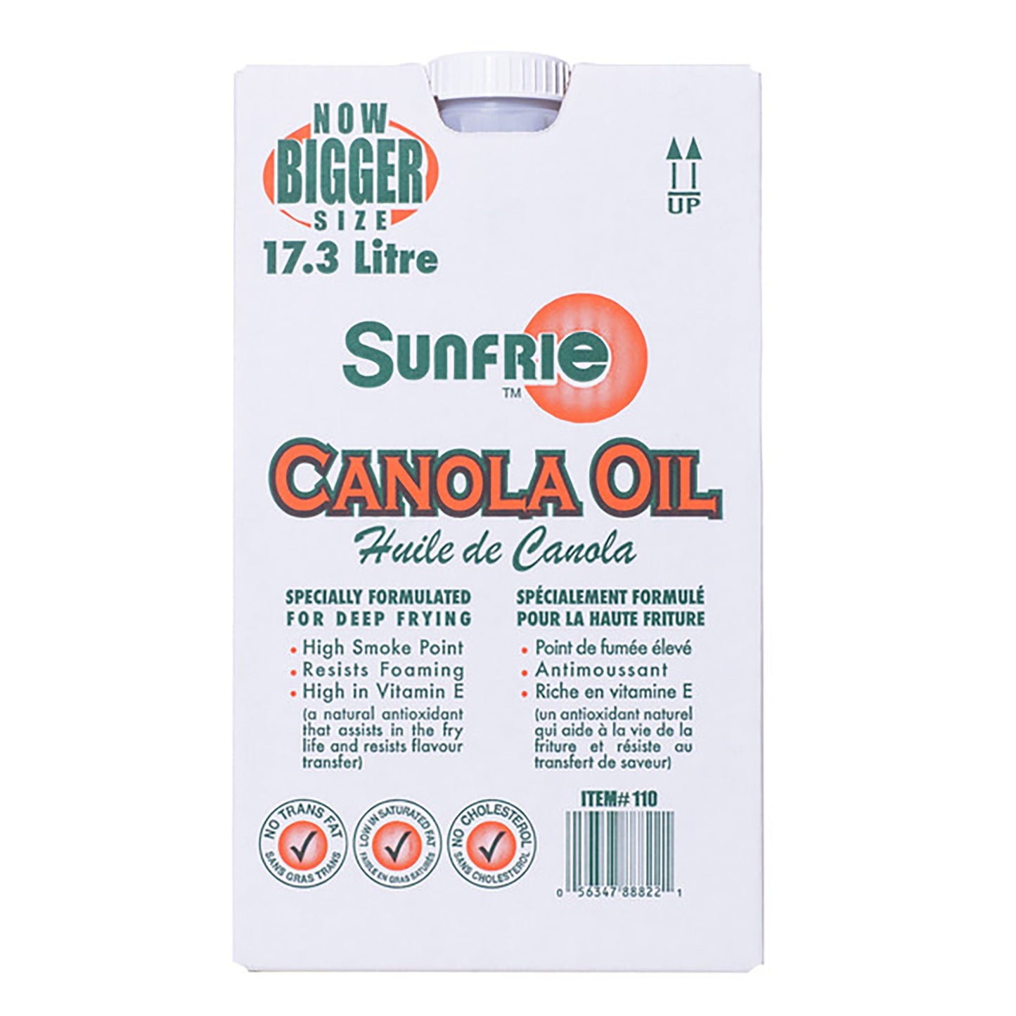Sunfrie 100% Canola Oil, 17.3 L - image 1