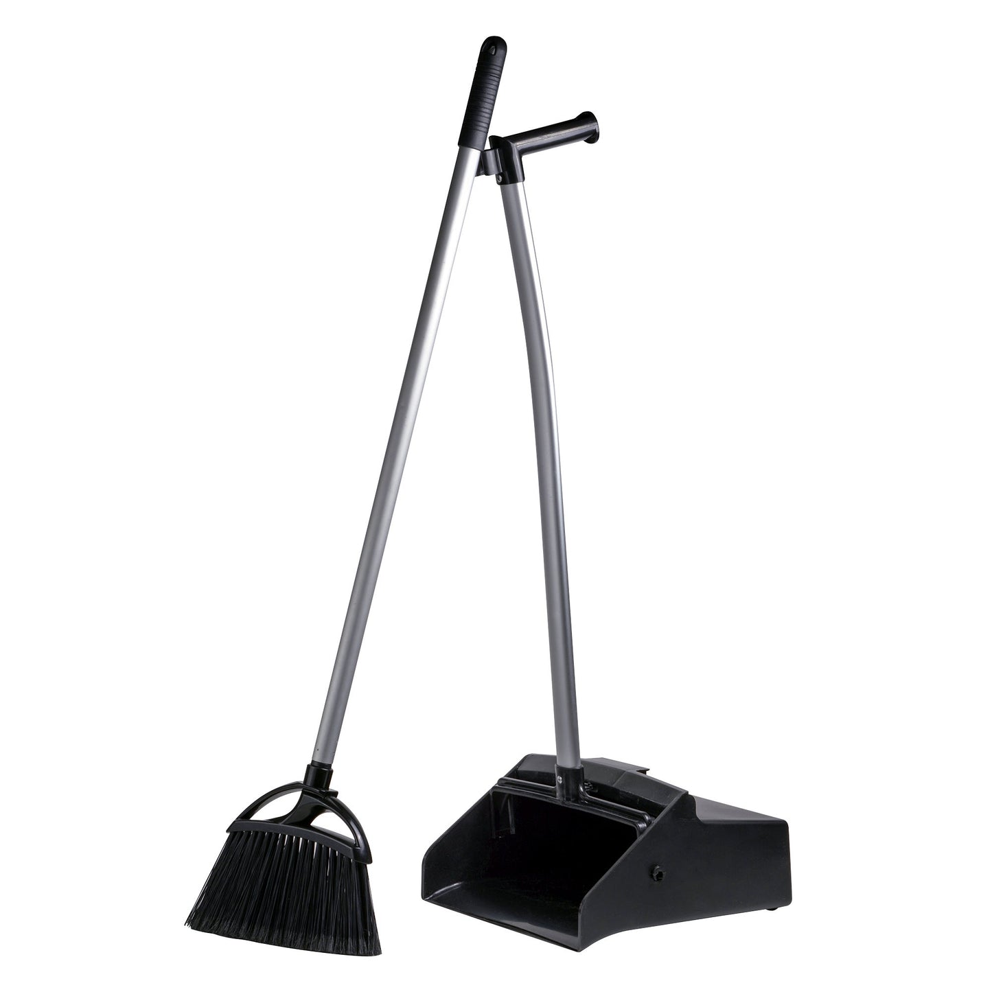 Black Lobby Broom and Dust Pan - image 2
