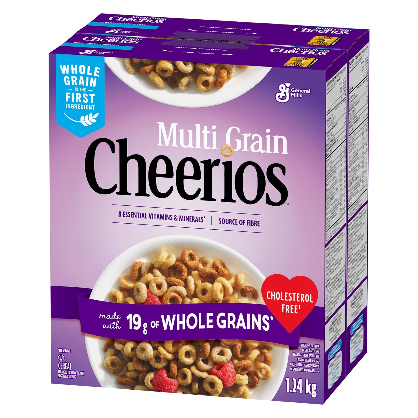 Cheerios Multi-Grain Cereal Jumbo Twin Pack, 1.24 kg - image 2