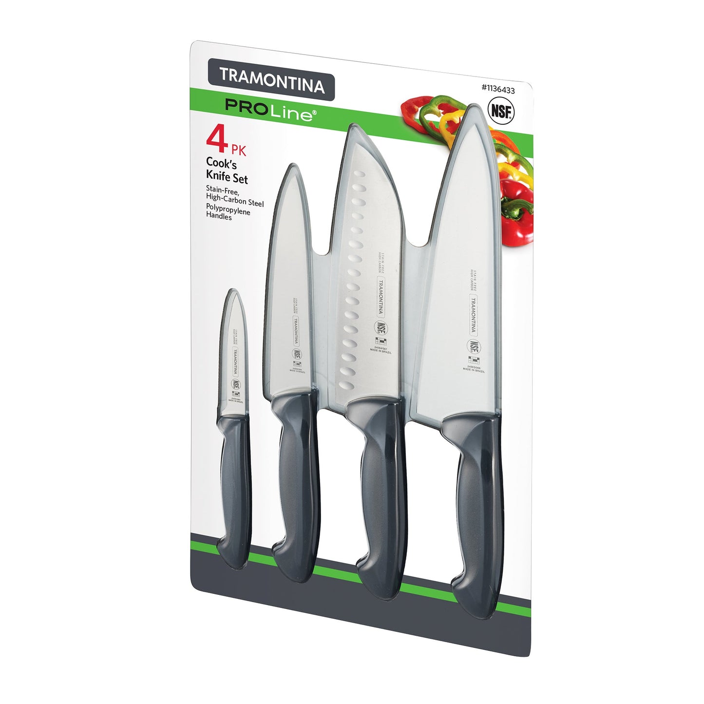 Tramontina Cook's Knife Set, 4 Pieces - image 2