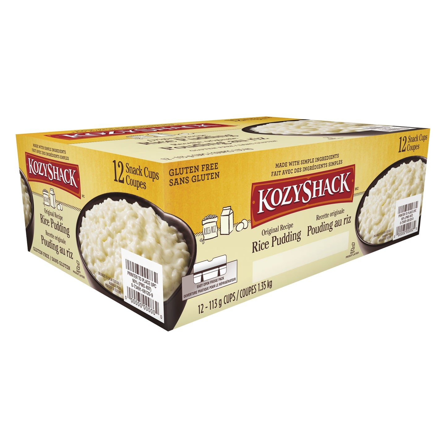 Kozy Shack Original Rice Pudding, 12 × 113 g - image 2