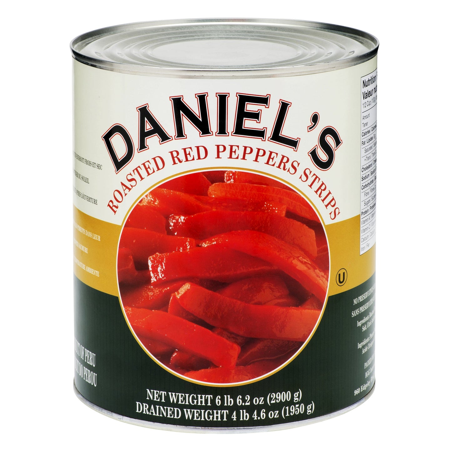 Daniel's Roasted Red Pepper Strips, 2.84 L - image 2