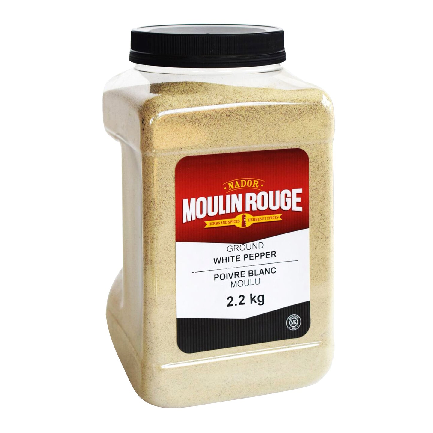 Moulin Rouge Ground White Pepper, 2.2 kg - image 1