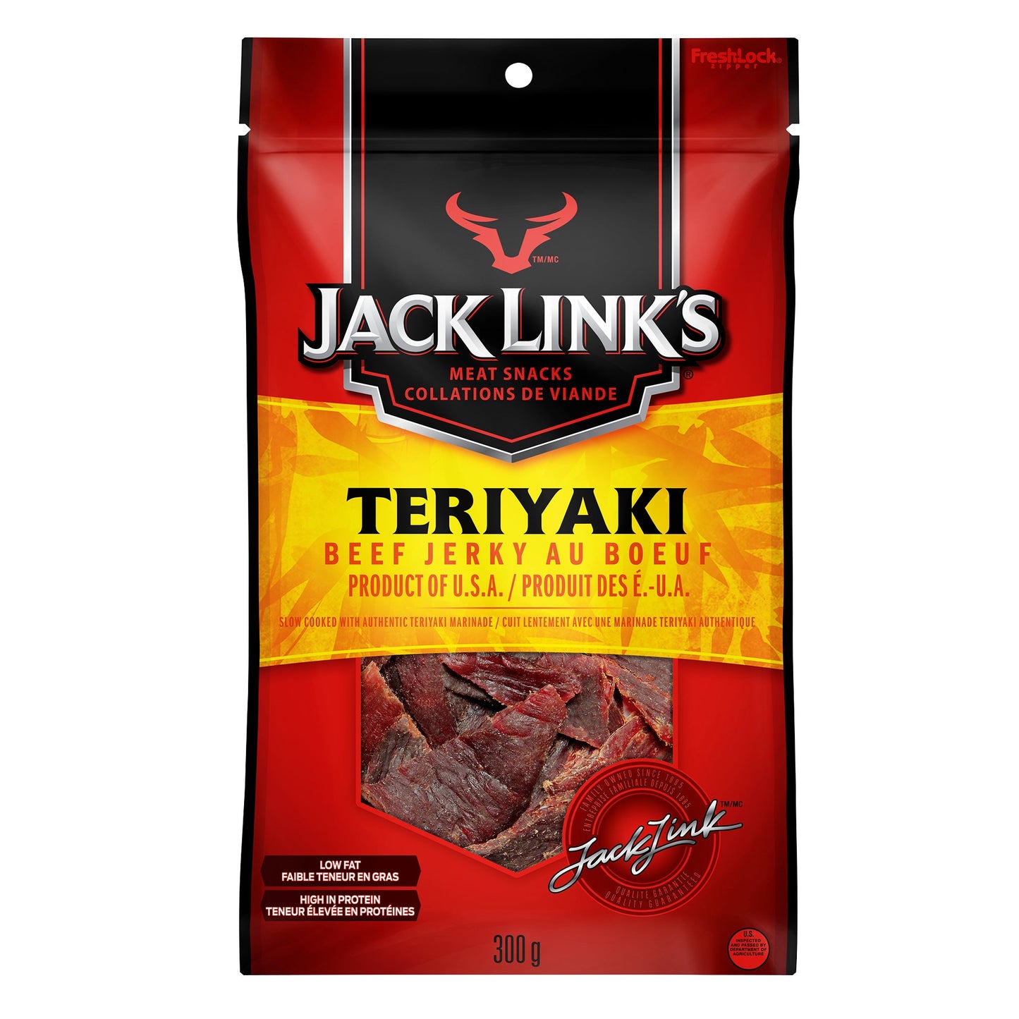 Jack Link's Teriyaki Beef Jerky, 300 g — product image