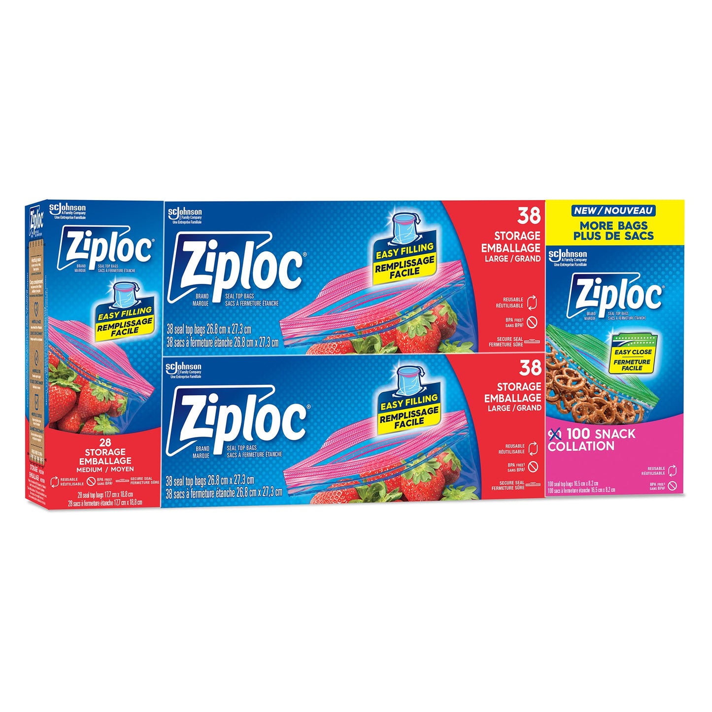 Ziploc Pantry Collection – Variety Pack of 4 - image 1