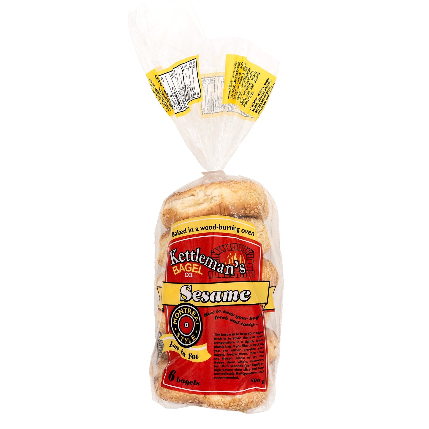 Kettleman’s Sesame Bagels, Pack of 18 - image 2