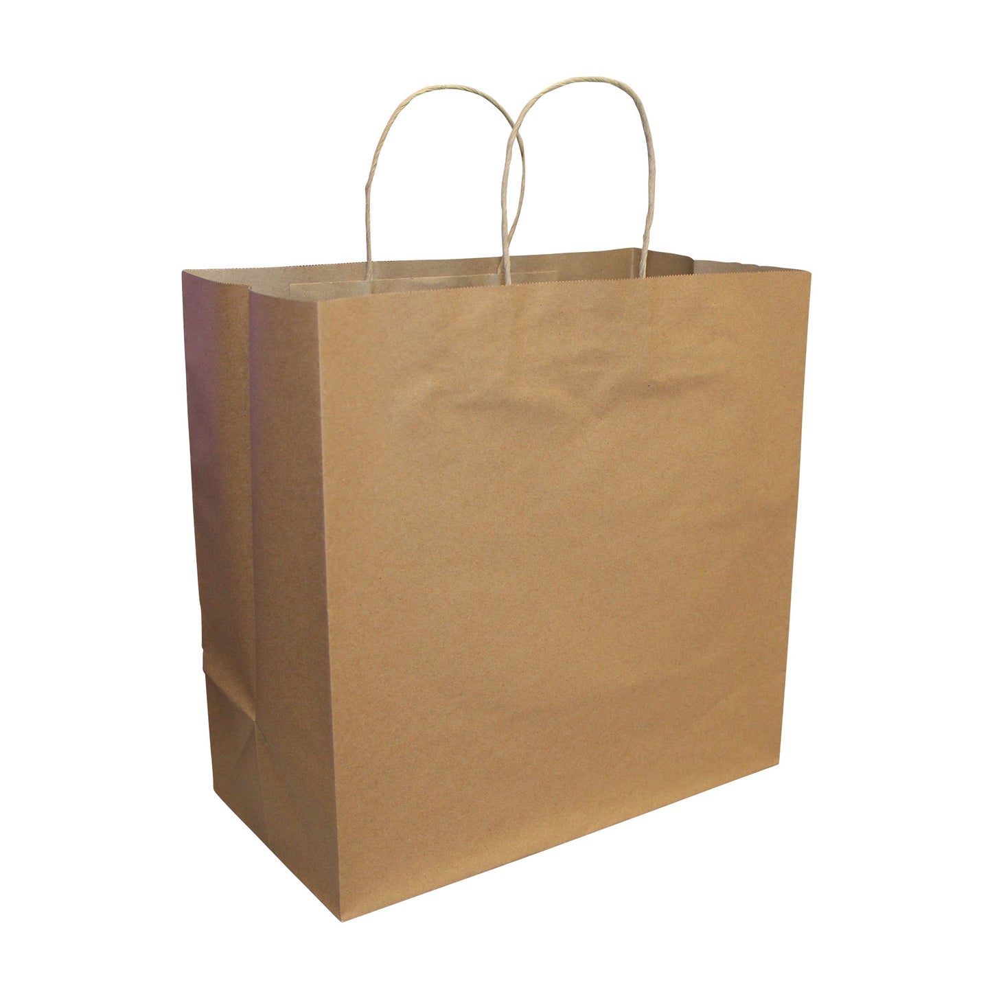 Recycled Kraft Bag with twisted handle 13�? x 7�? x 13�?, Pack of 250 - image 1