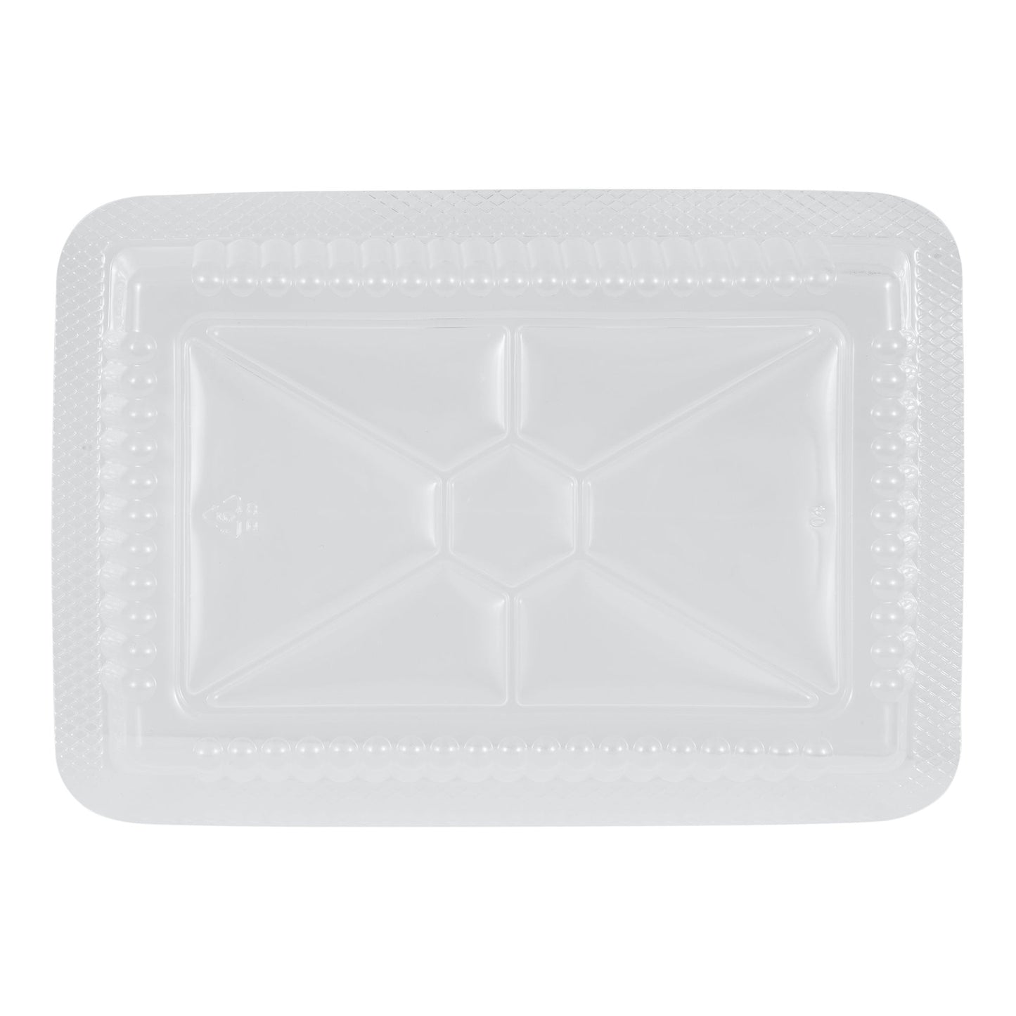 Titan Dome Lids for 3-lb Rectangular Aluminum Containers, Pack of 500 - image 3