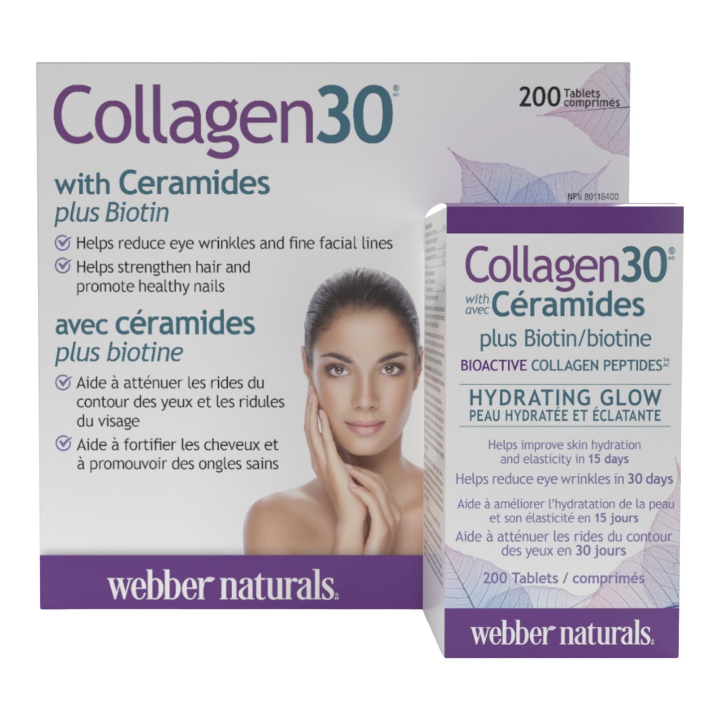 webber naturals Collagen30 with Ceramides plus Biotin, 200 Tablets - image 4