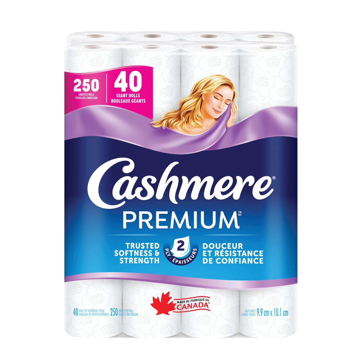 Cashmere Premium 2-ply Bathroom Tissue, 40-pack - image 1