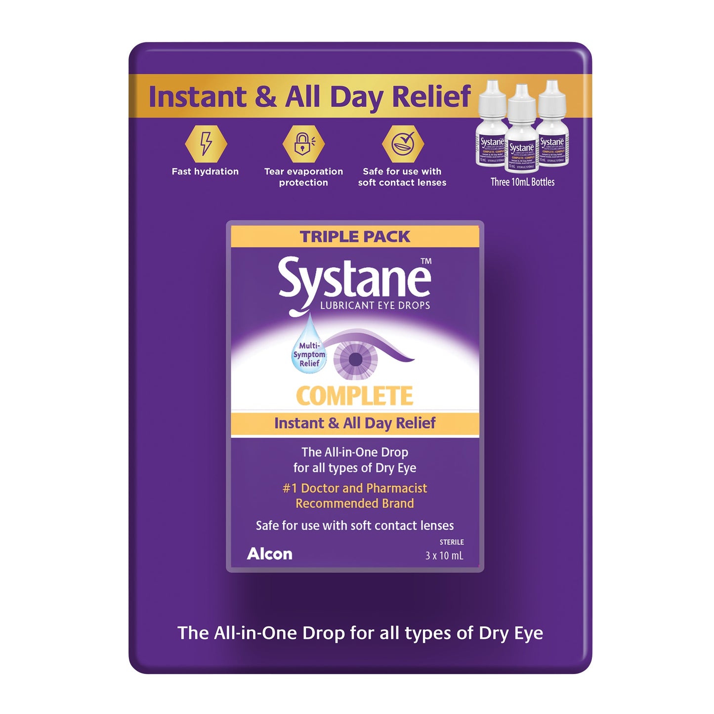 Systane Complete 3x10ml - image 1