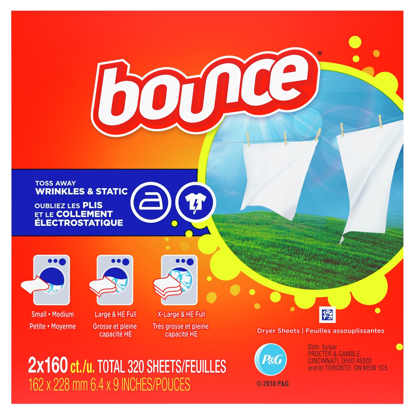 Bounce Dryer Sheets, 320-count - image 3