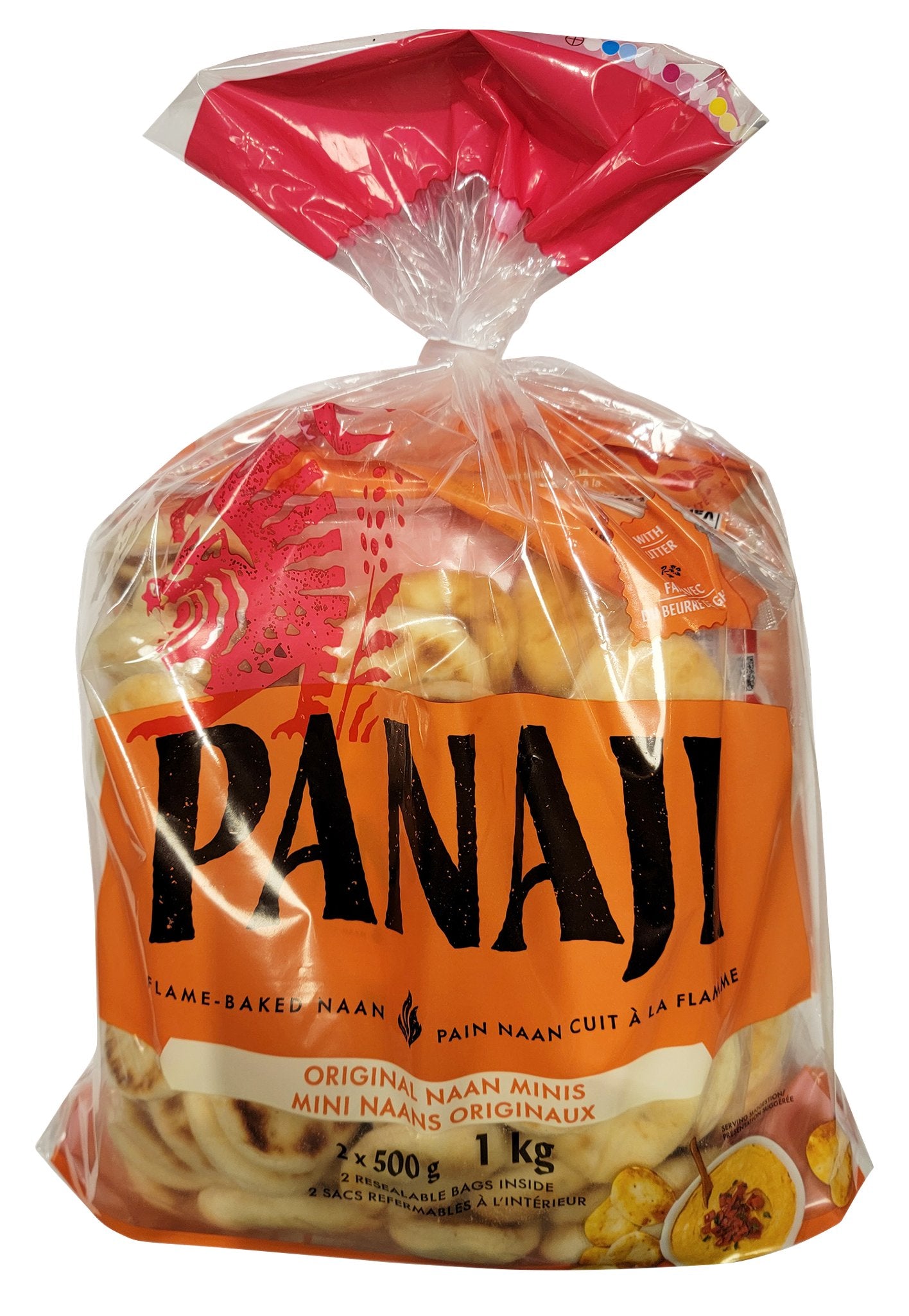 Panaji Naan Minis, 2 x 500g - image 1