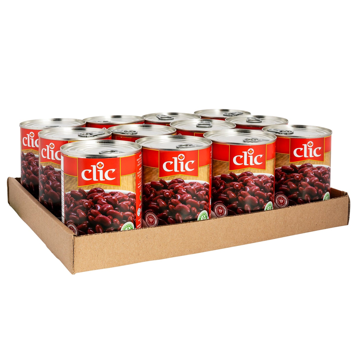 Clic Red Kidney Beans, 12 x 540 mL - image 3