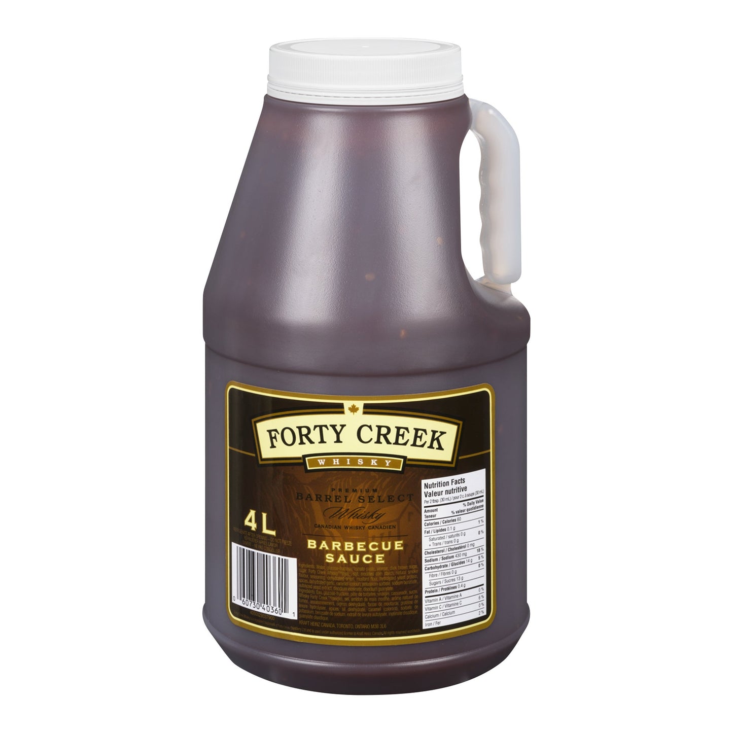 Forty Creek Whisky Barbecue Sauce, 4 L - image 1
