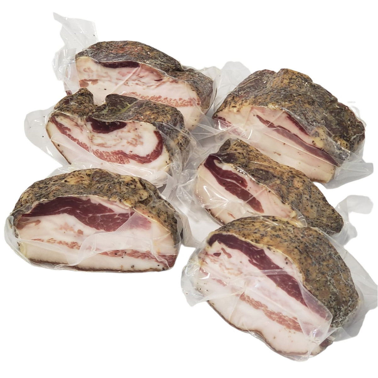 San Pietro Guanciale Cured Pork Jowl, 6 × 285 g - image 1
