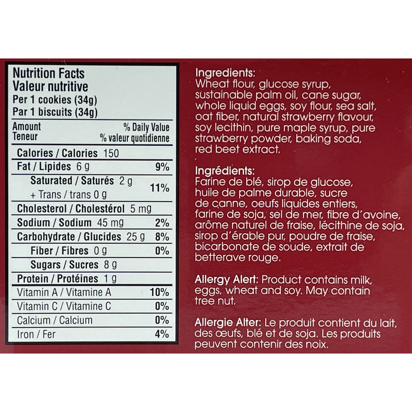 Maple Terroir Strawberry Maple Cream Stroopwafel Cookies, 35 × 34 g - image 5