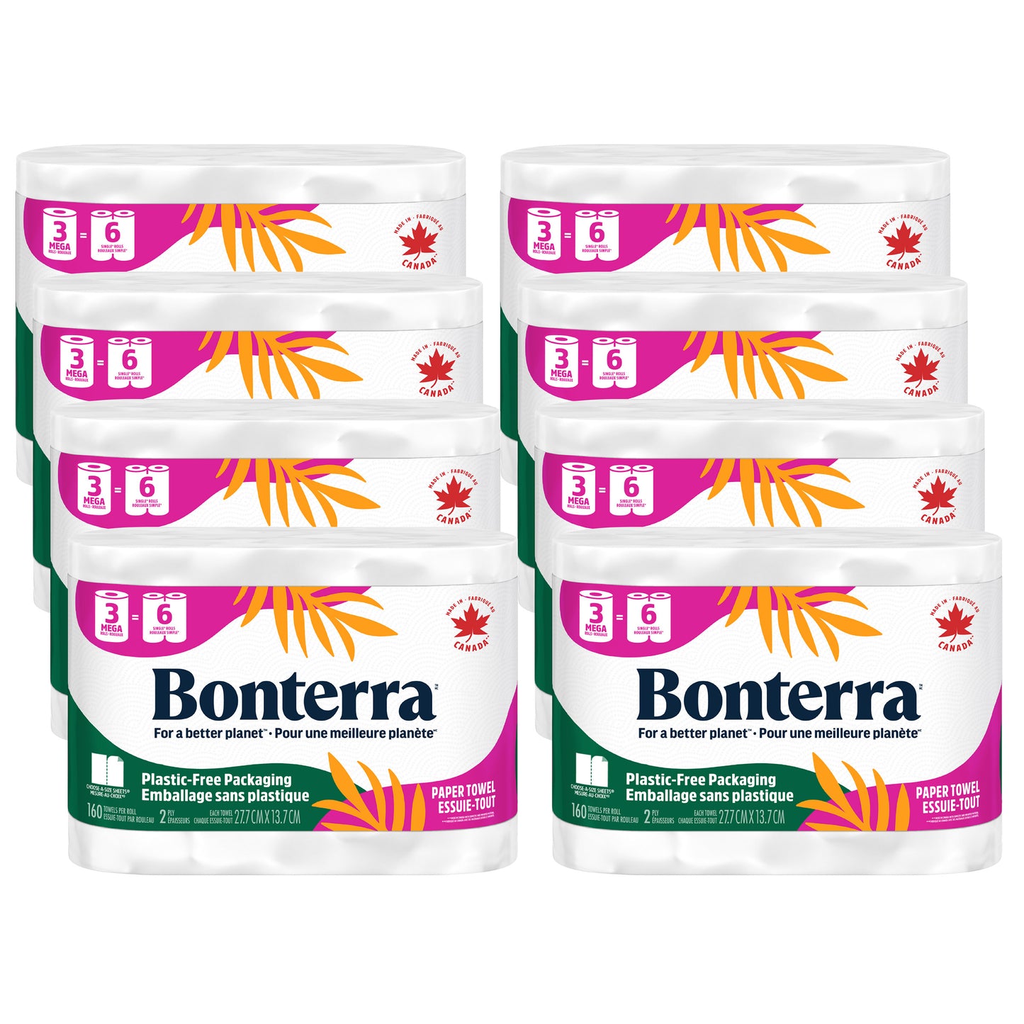 Bonterra Paper Towel 24 x 160 sheets - image 2