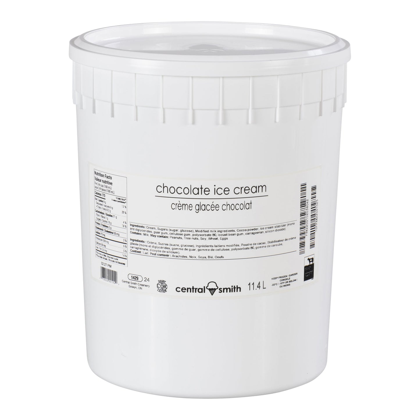 Central Smith Chocolate Ice Cream, 11.4 L - image 1