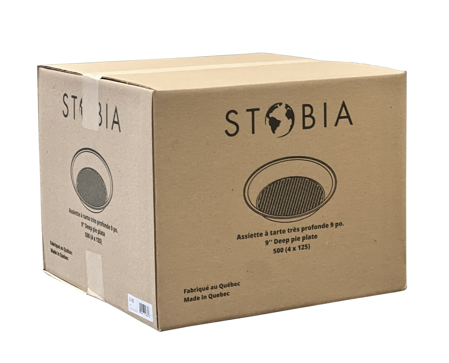 Stobia 9-in Deep Pie Pans, Pack of 500 - image 2