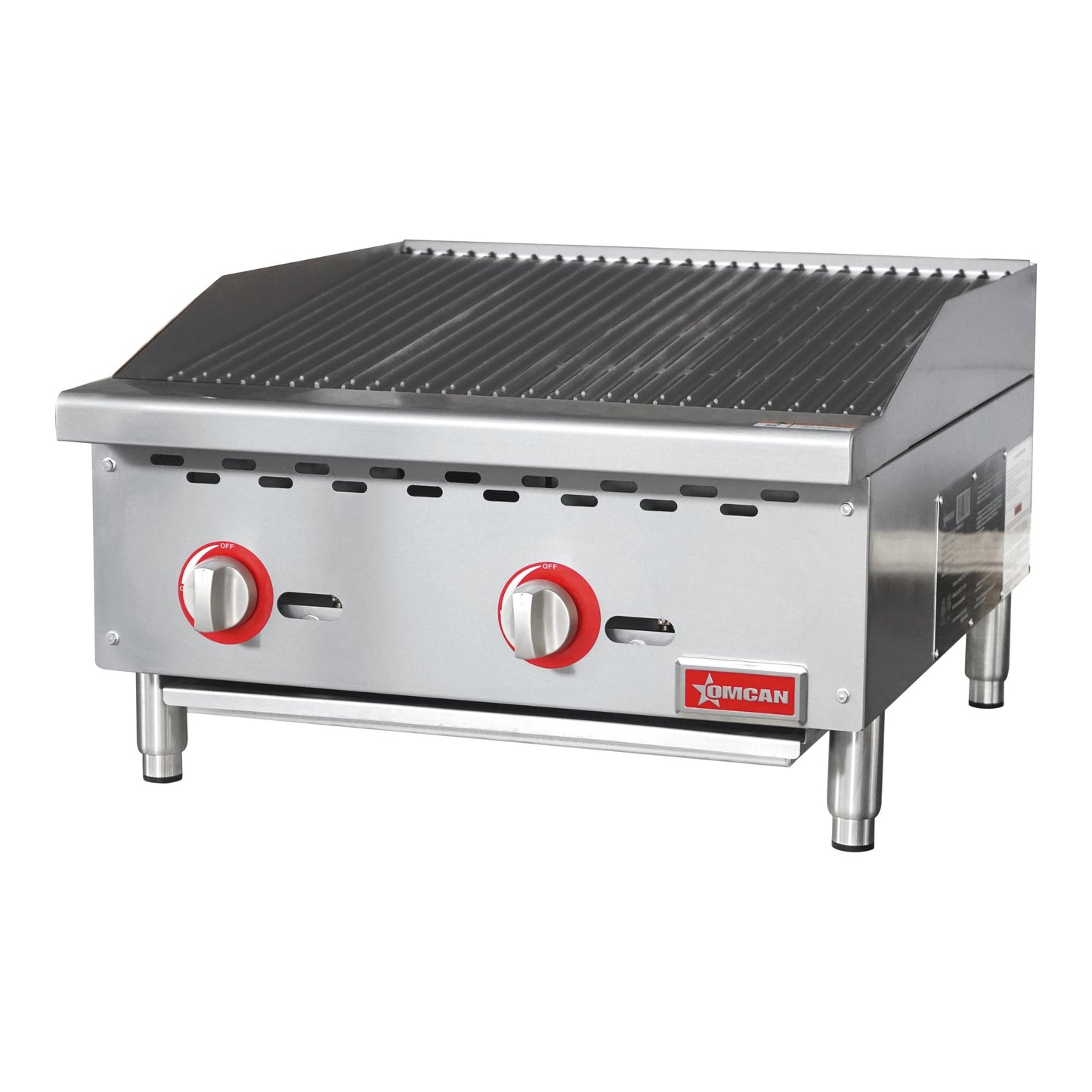 Omcan 24 po Radiant Gas Charbroiler - image 1