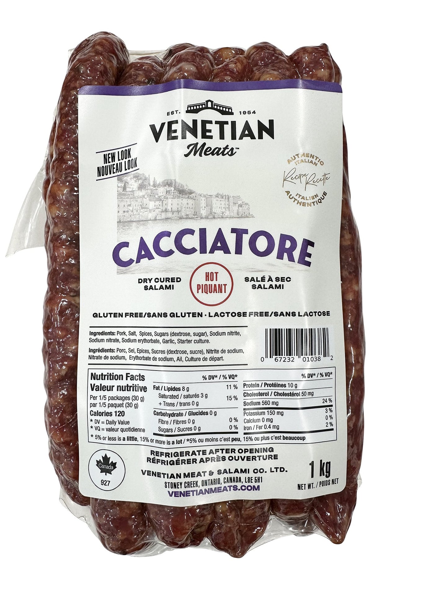 Venetian Hot Cacciatore, 1 kg - image 1