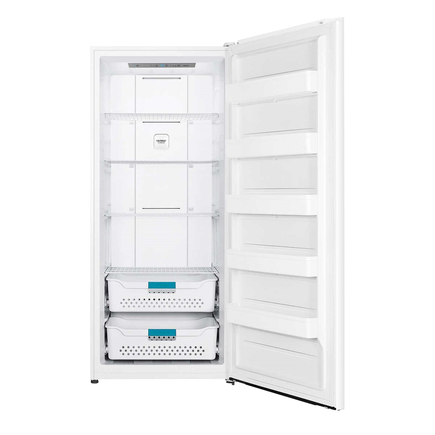 Hisense 21.2 cu ft. White Convertible Upright Fridge or Freezer with Reversible Door - image 2