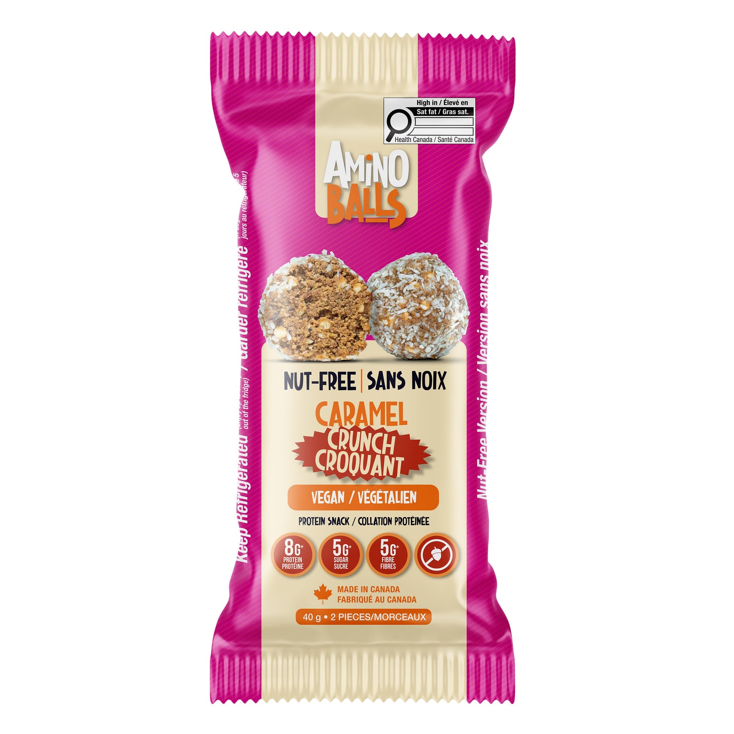 Amino Balls Vegan Protein Variety Pack, 36 × 40 g - image 5