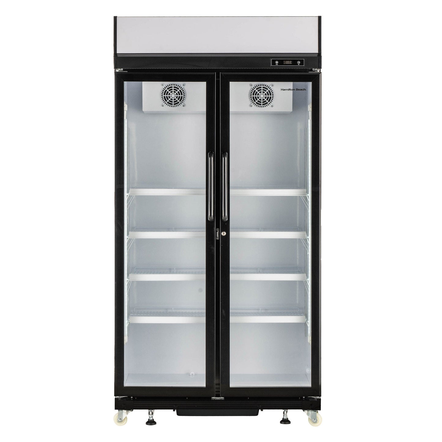 Hamilton Beach 39 in. 20.57 cu. ft. Commercial 2 Door Glass Display Fridge - image 1