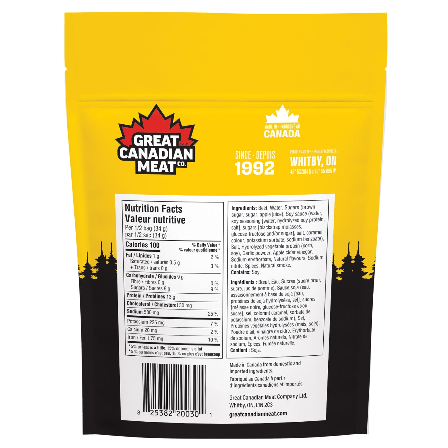 Great Canadian Meat Beef Jerky, Variety Pack, 13 × 68 g - image 7