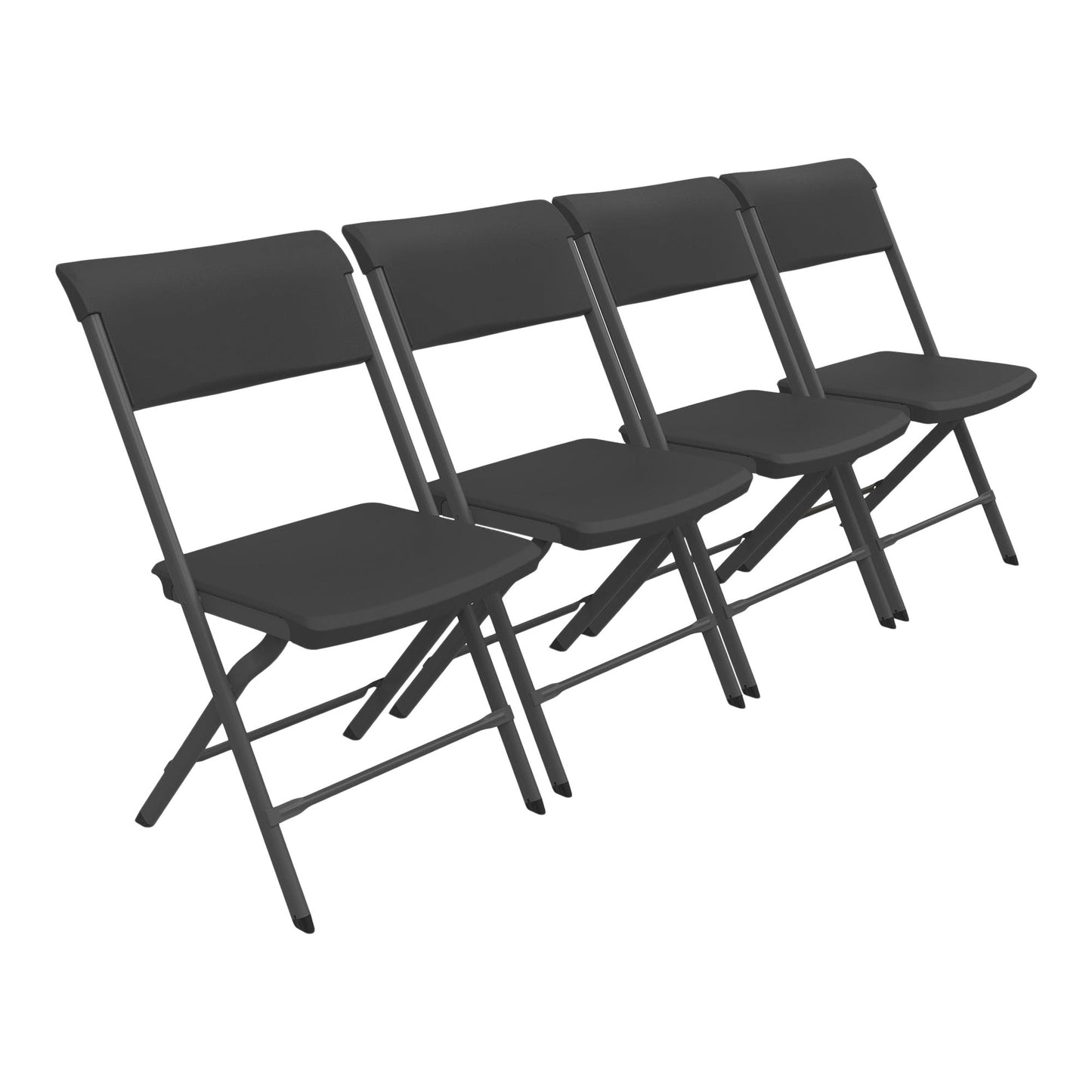 Lifetime Bypass Commercial Folding Chairs, 4-pack - image 4