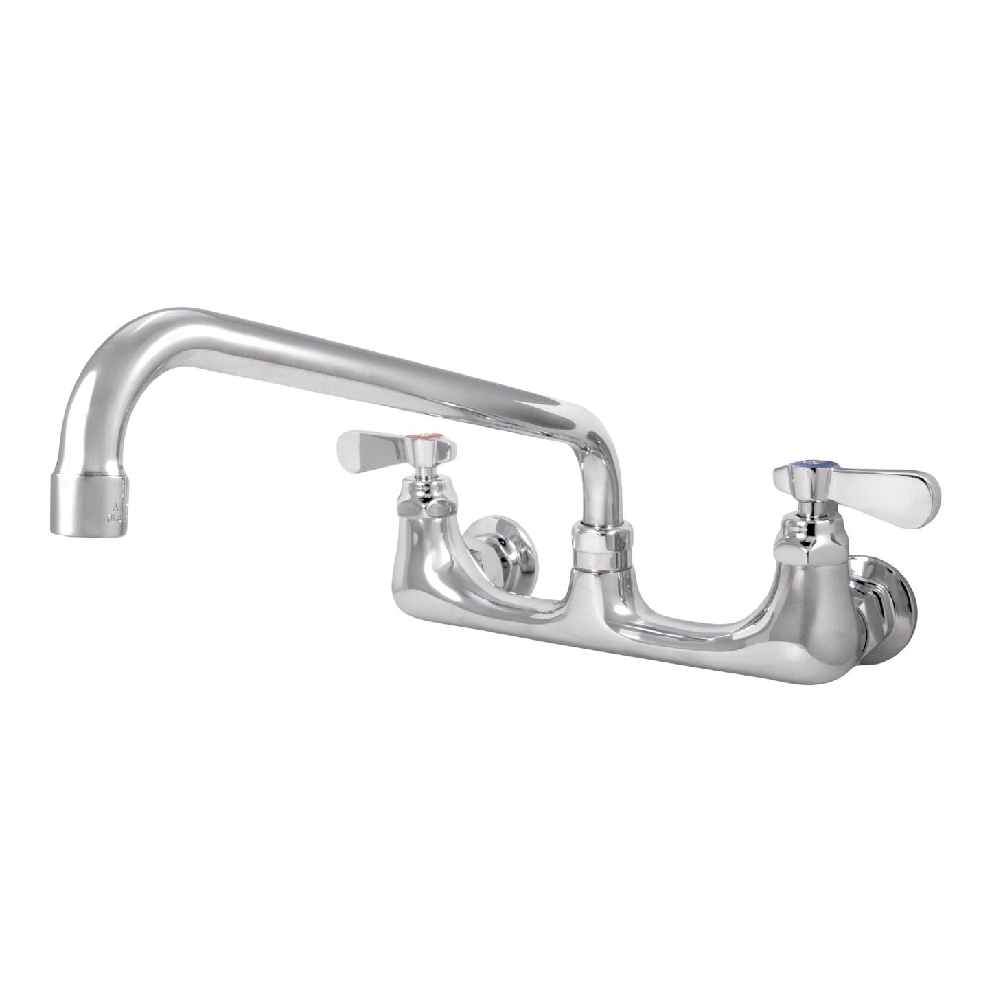 Wall Mount Faucet with 8" Center and 12" Swing Spout - image 3