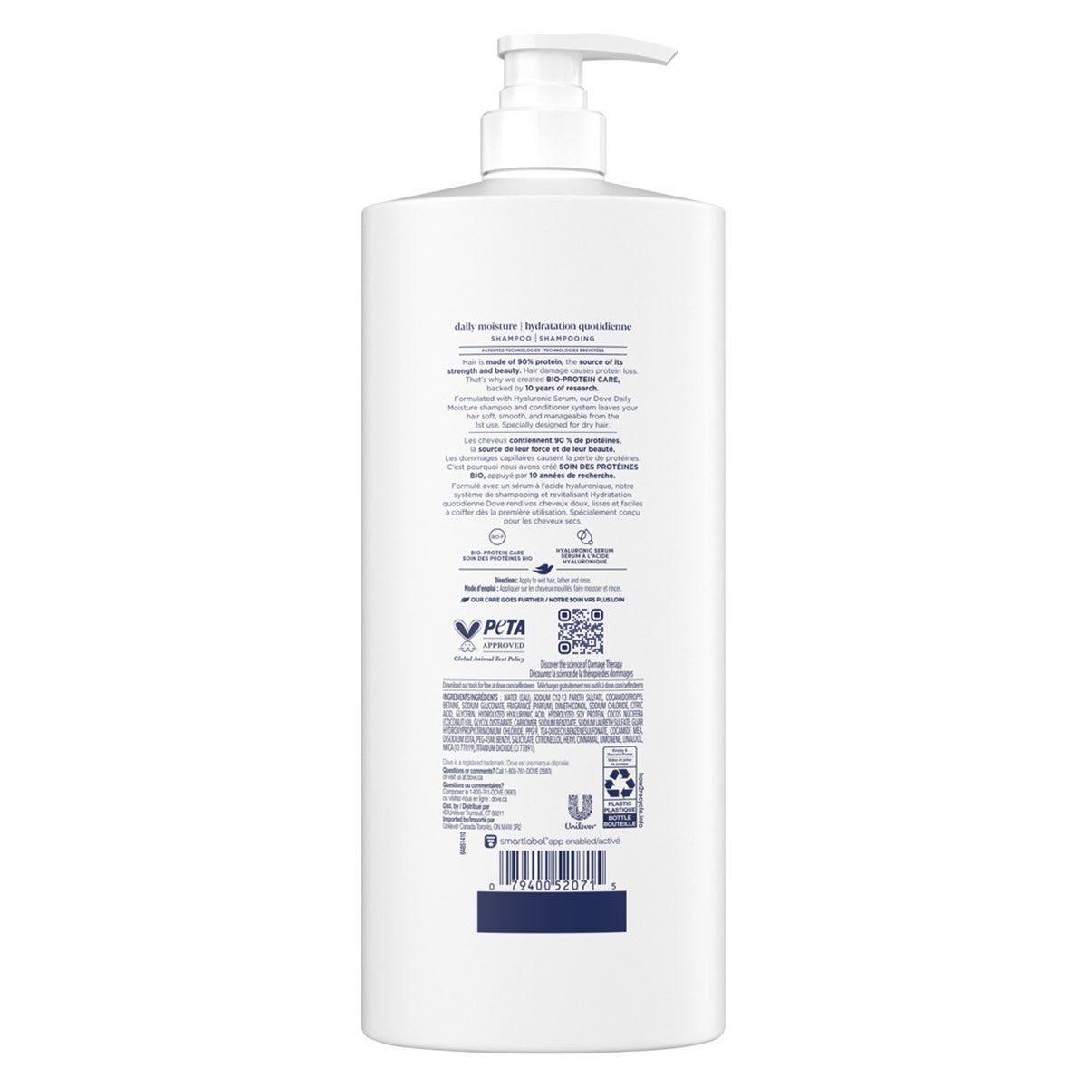 Dove Daily Moisture Shampoo 1.18 L