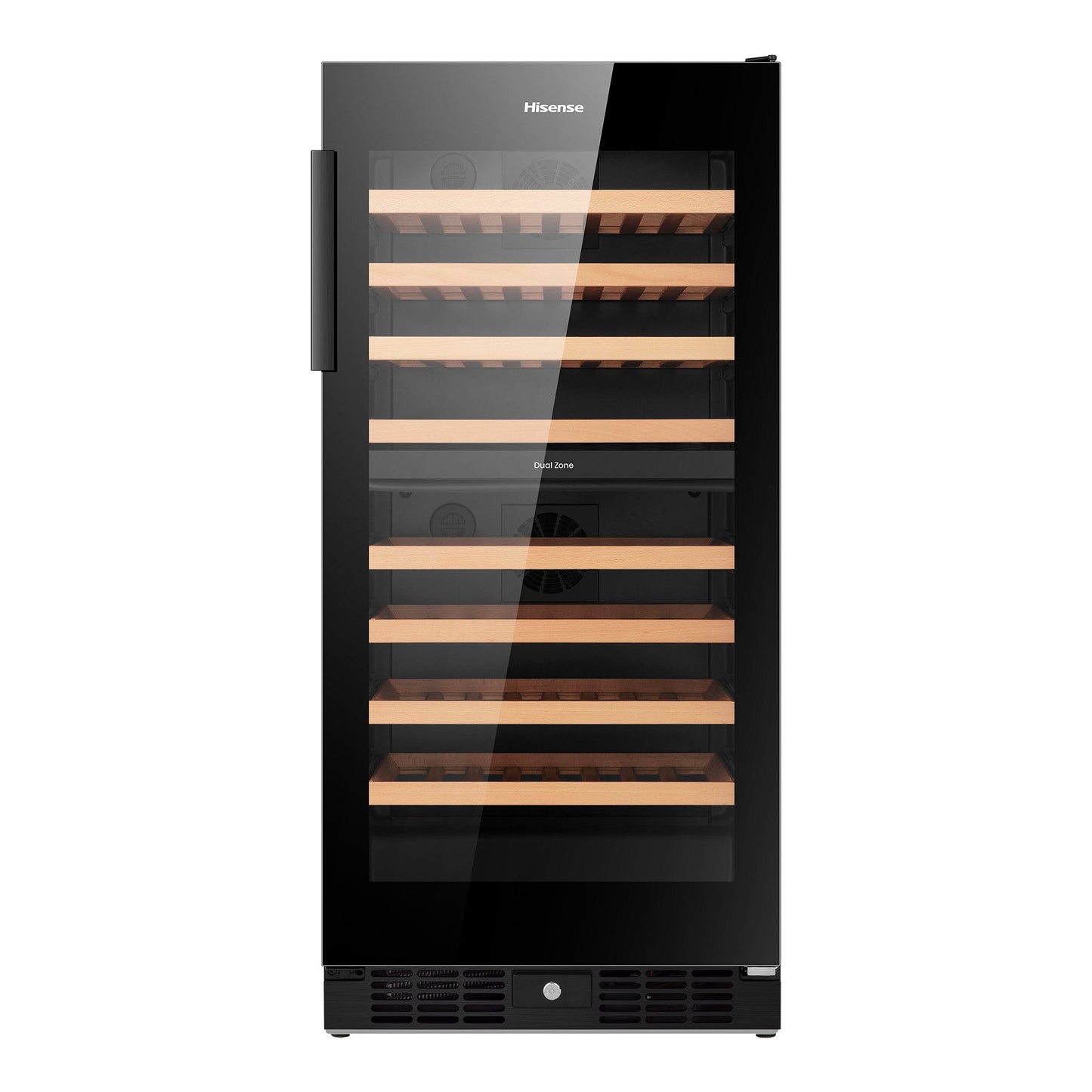 Hisense 8.5 cu ft. 76 Bottle Dual Zone Wine Cooler with Wi-Fi Connectivity - Built-In or - image 1