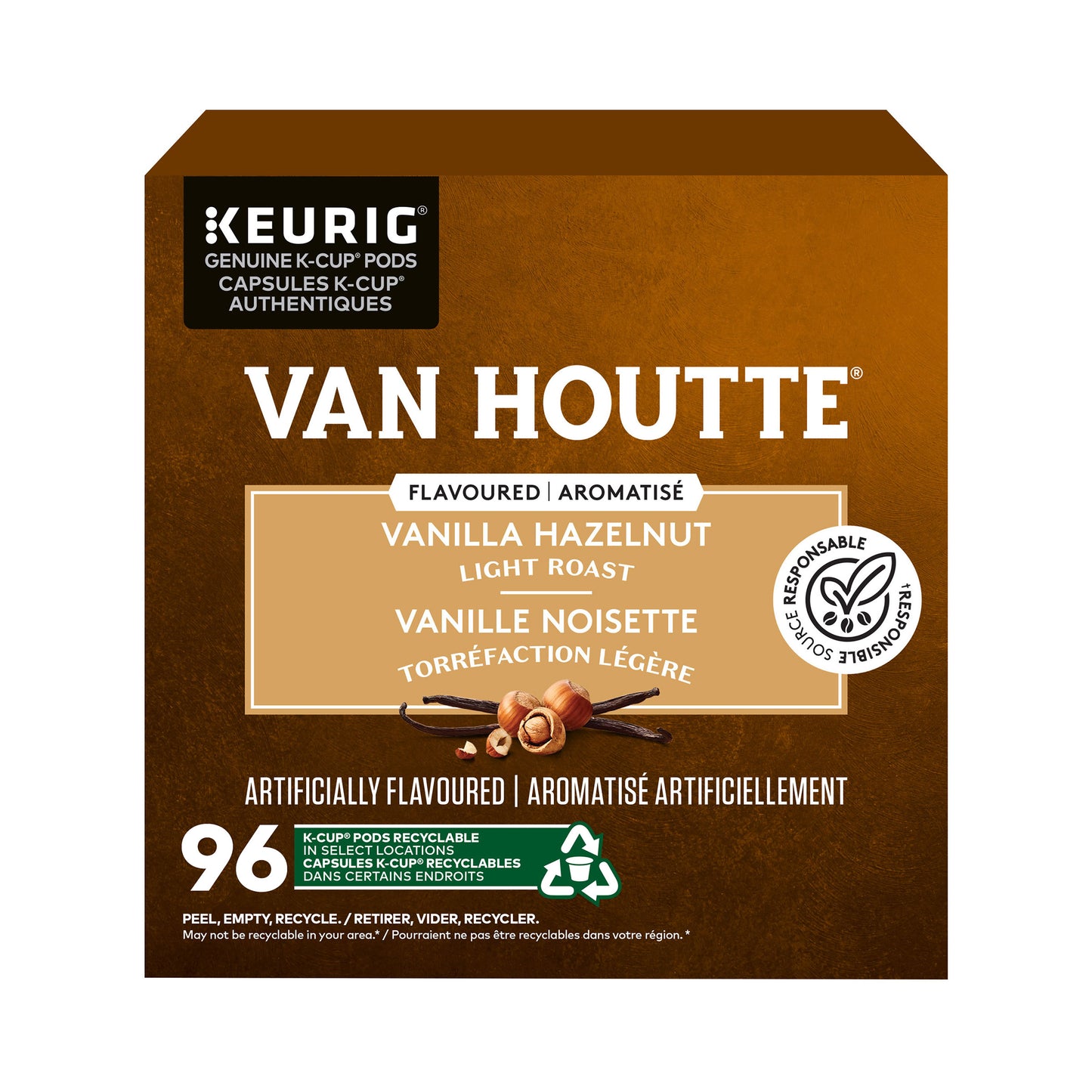 Van Houtte Vanilla Hazelnut K-Cup Pods, 96-count - image 1
