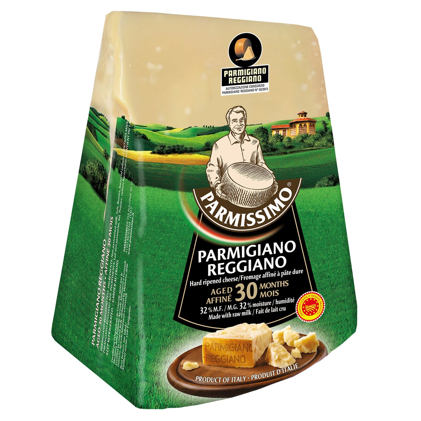 Parmissimo - Parmigiano-Reggiano Cheese Wedge , 1 kg average weight* - image 1
