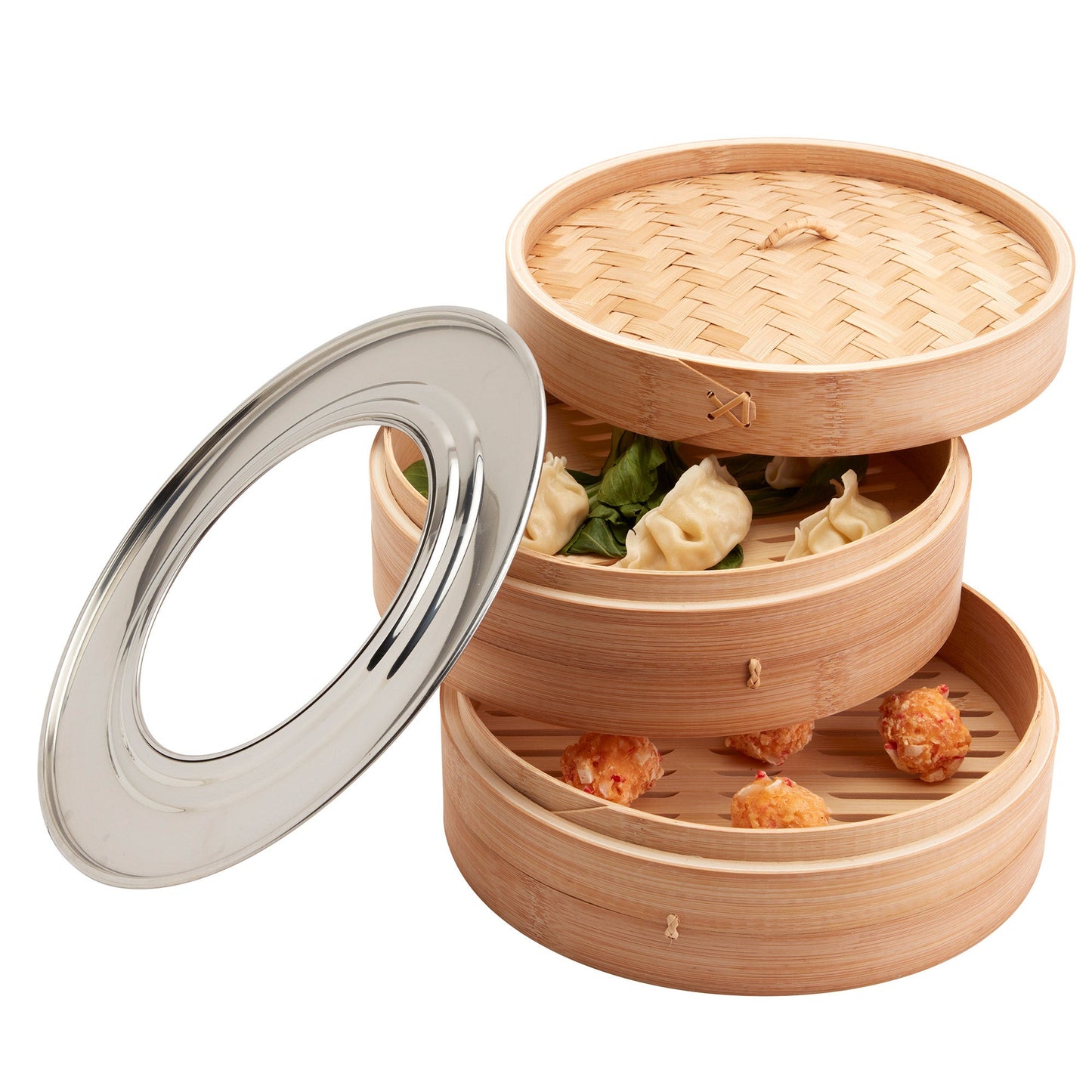 TTU Bamboo Steamer 10 in. - image 1