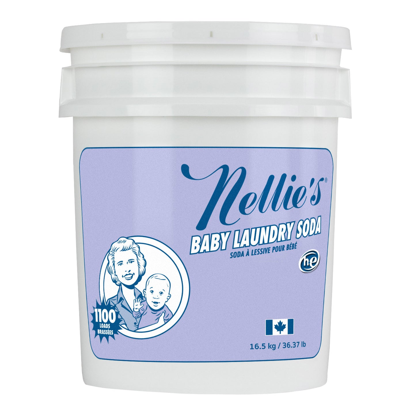 Nellie's Baby Laundry Soda 1100 Loads, 16.5 kg (36.37 lb) - image 1