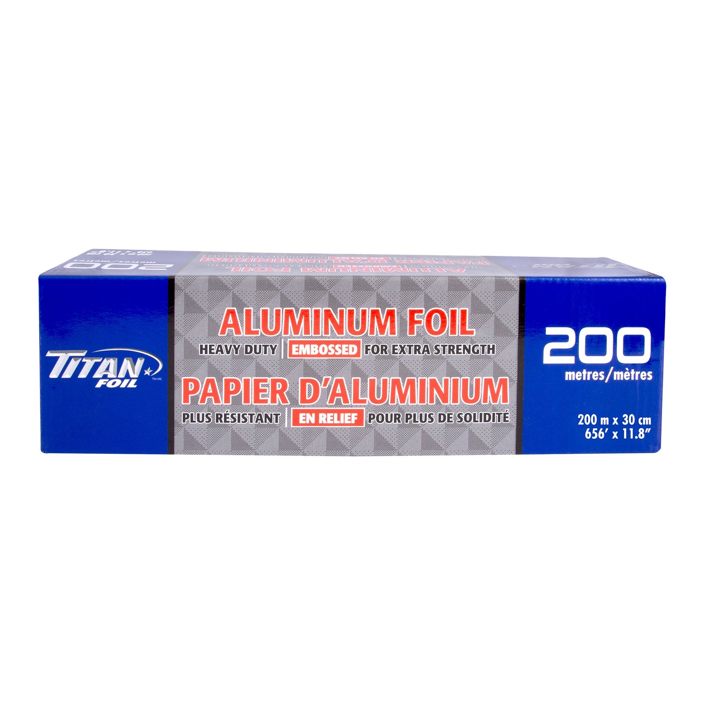 Titan Aluminum Foil Roll, 30 cm × 200 m - image 1