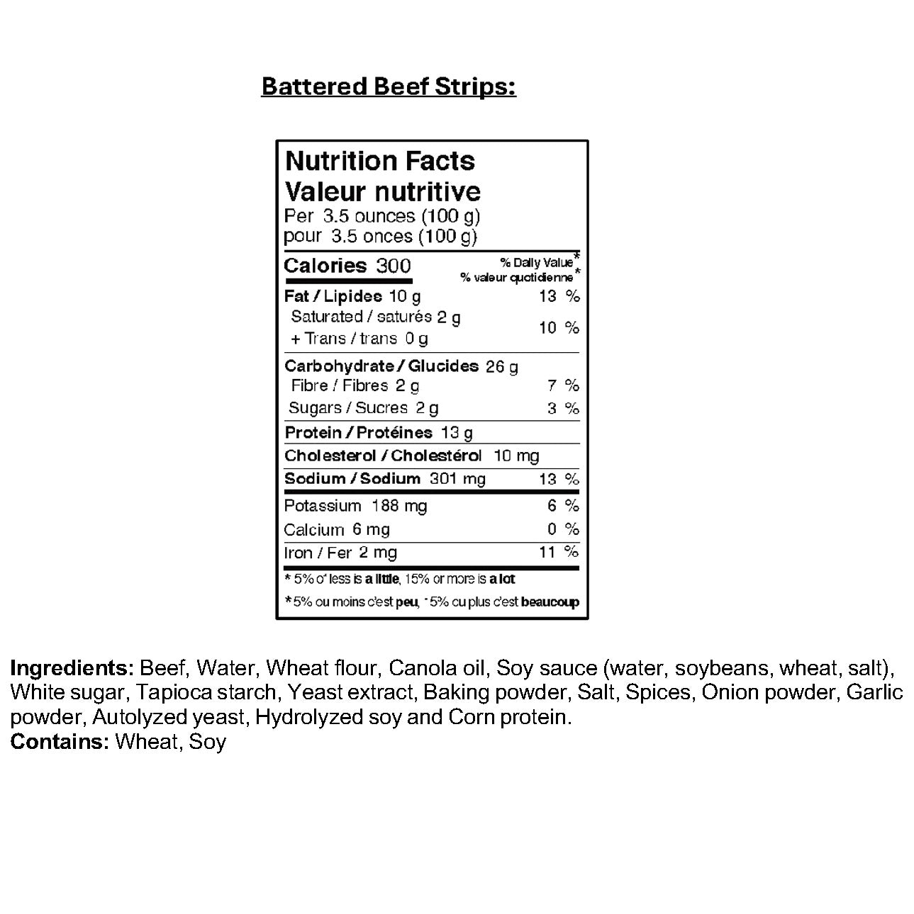 Kapow Battered Beef Strips, Par-Fried, 6 × 500 g - image 6