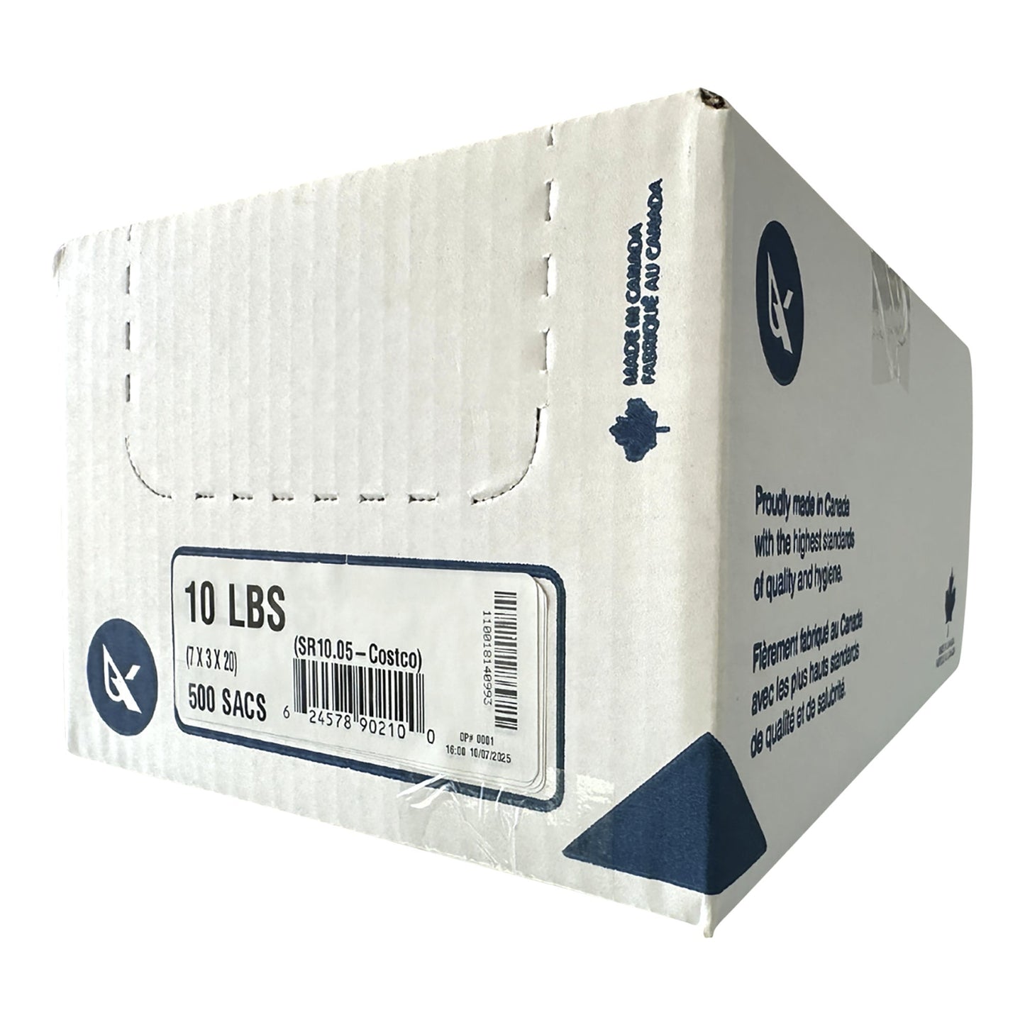 Polykar 10lb Clear Food Bag, Pack of 500 - image 2