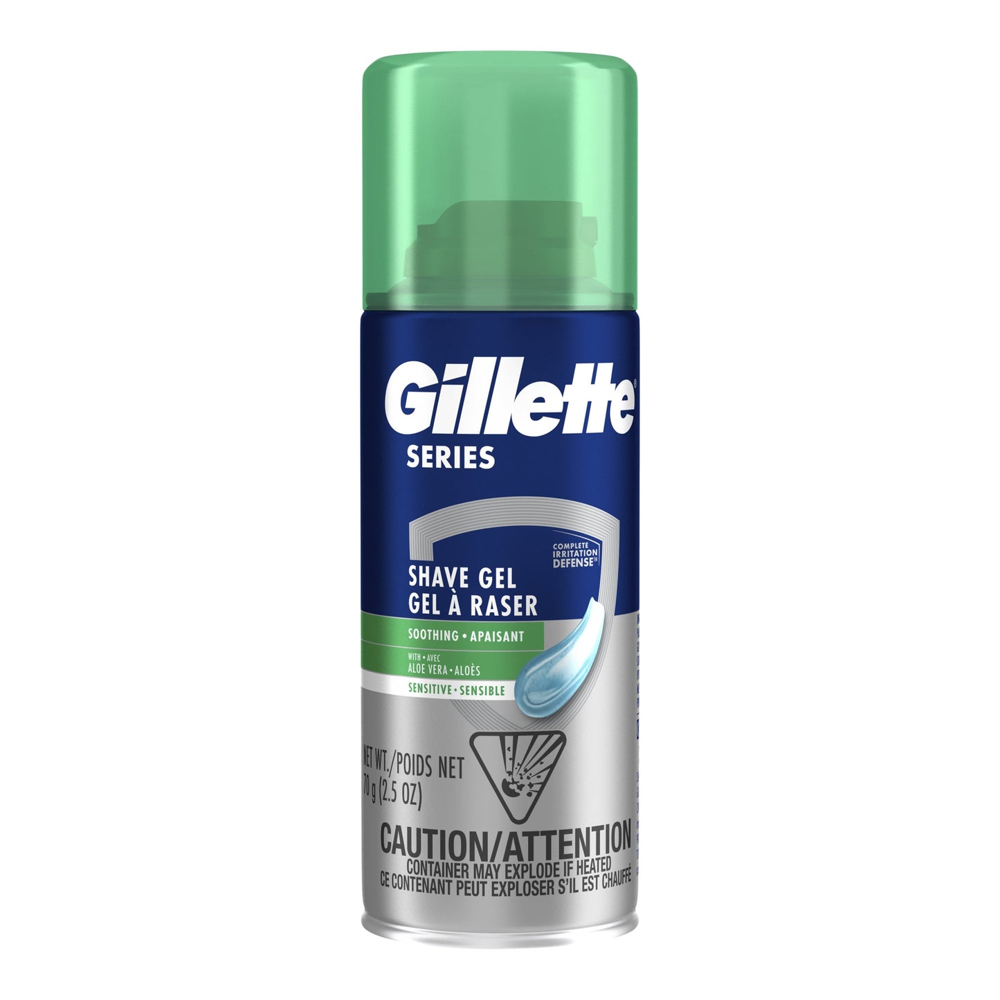 Gillette Series Soothing Shave Gel with Aloe Vera, 24 x 70 g - image 1