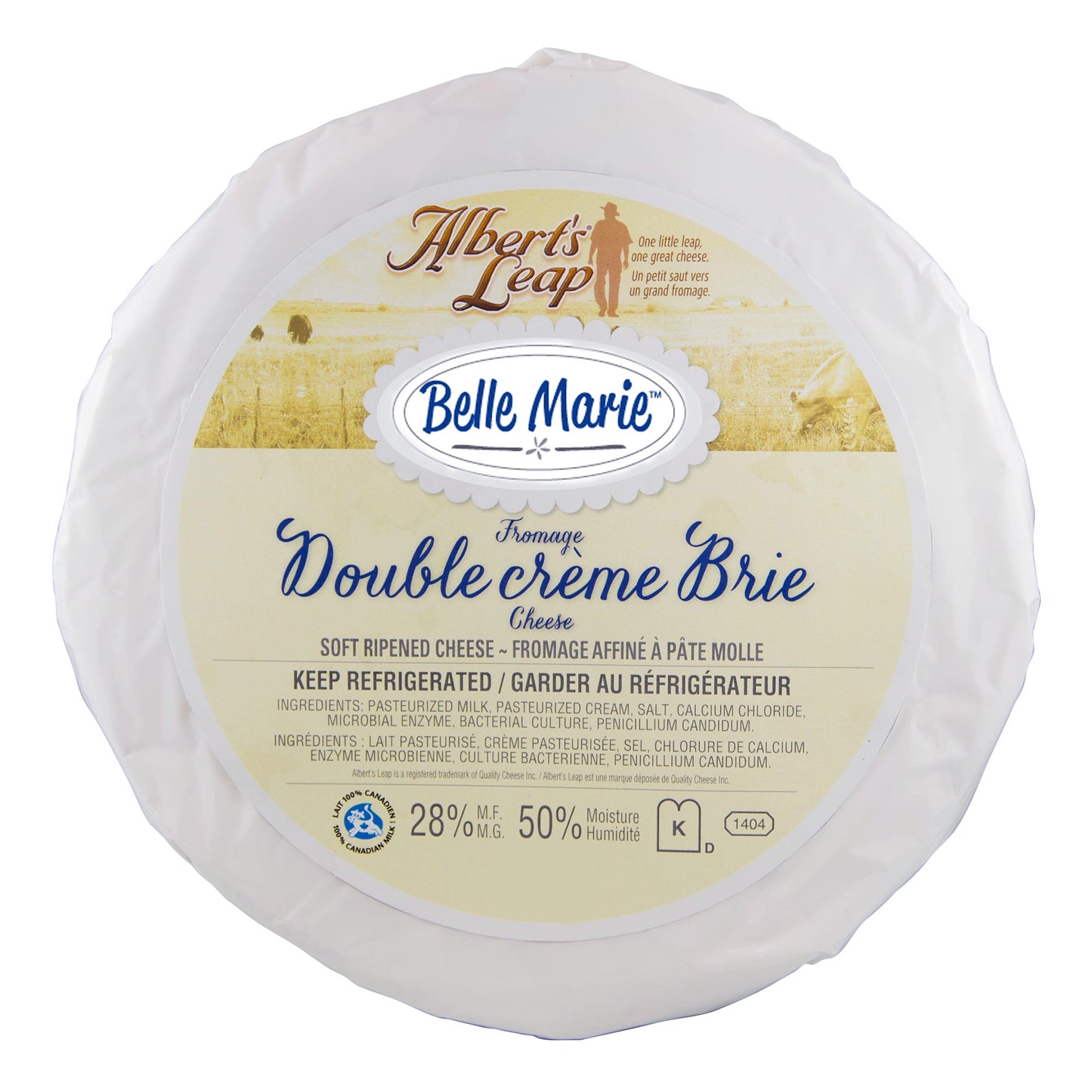 Albert’s Leap Brie Cheese, 3 kg average weight* - image 1